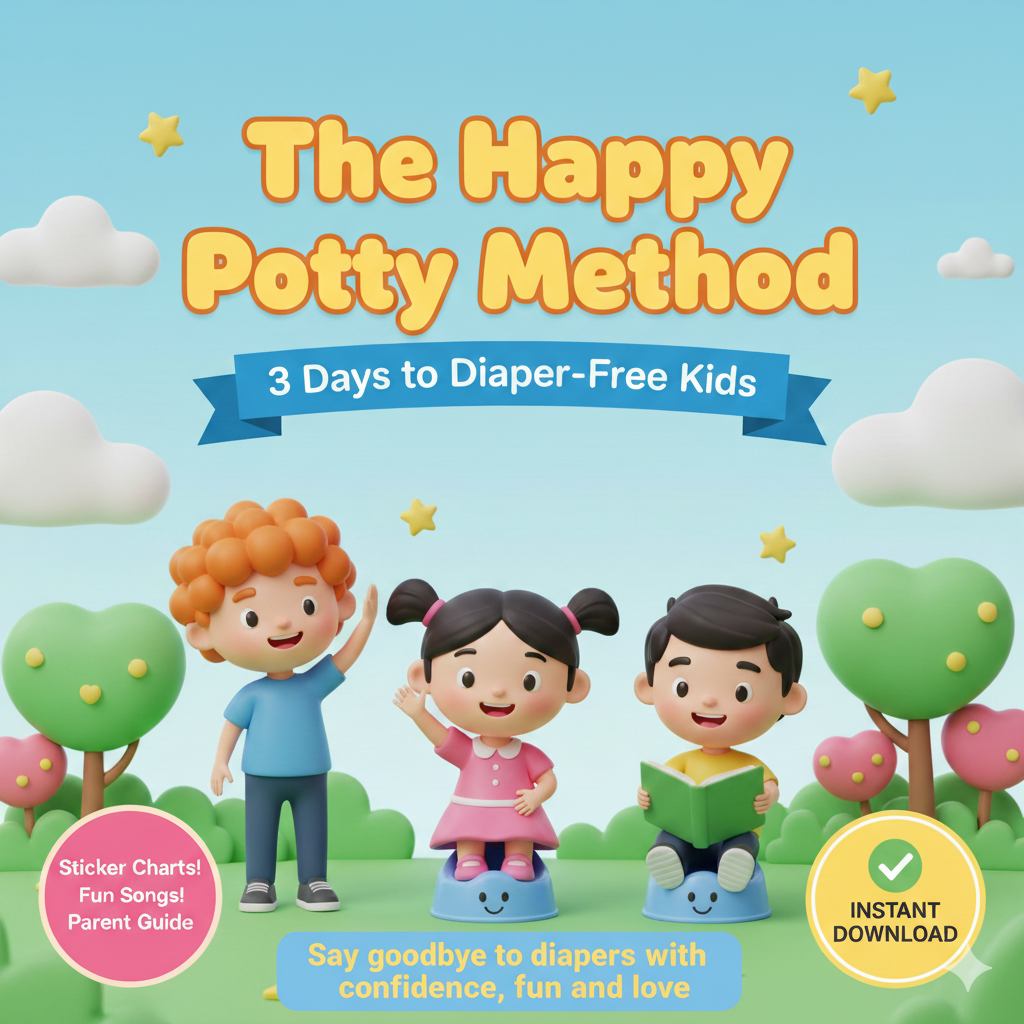 The Happy Potty Method: 3 Days to Diaper-Free Kids